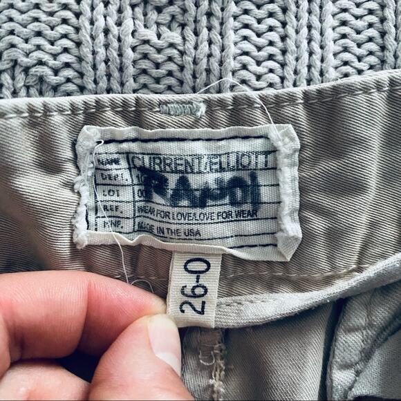 Current/Elliott khaki chino pants size 26 - Picture 4 of 7